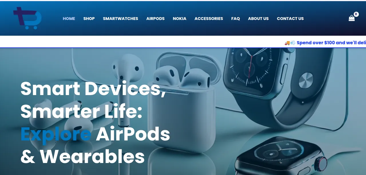 E-Commerce Platform for Tech Store