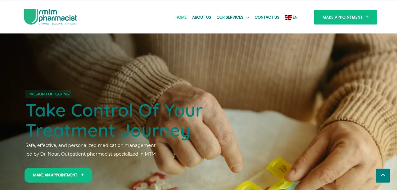 Website for Medication Therapy Management (MTM) Consulting